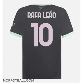 Billige Fotballdrakt AC Milan Rafael Leao #10 Replika Tredjedrakt 2024-25 Kortermet